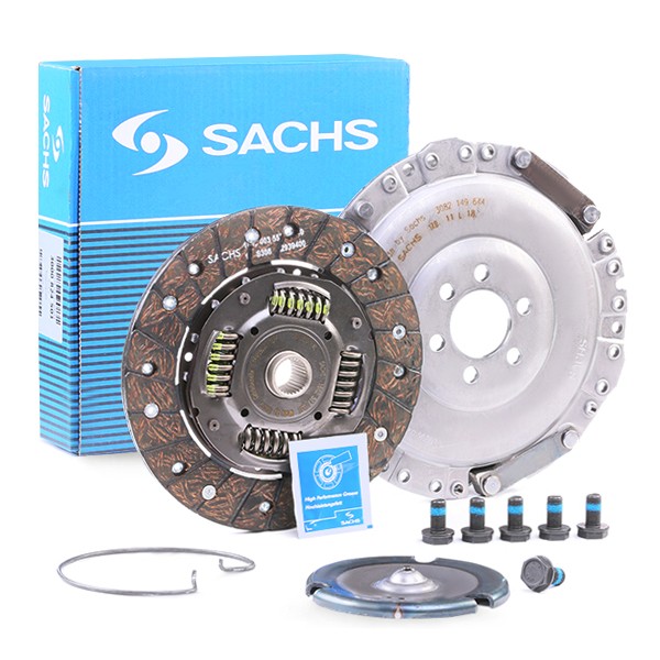 SACHS 3000 824 501 Clutch kit with pressure plate screws, without clutch release bearing, 210mm