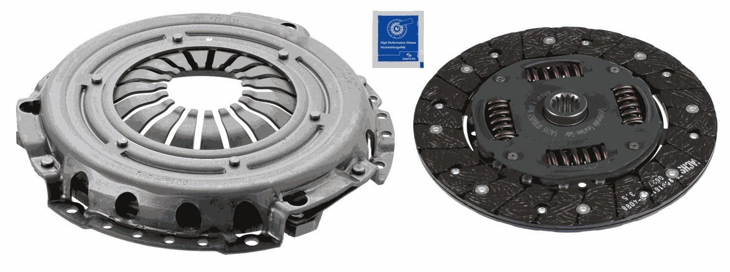 SACHS 3000 836 101 OPEL CORSA 2018 Clutch replacement kit