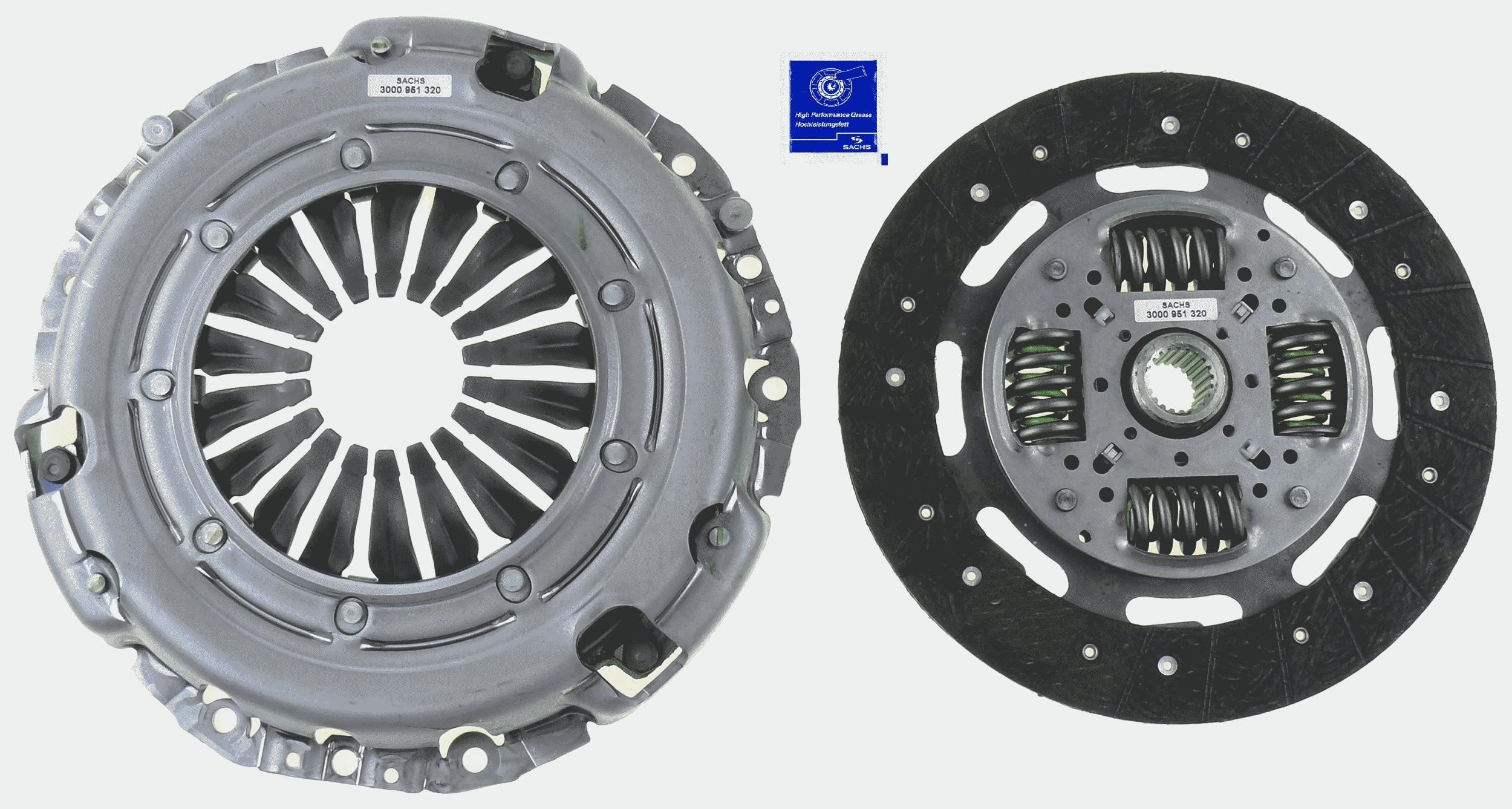 Great value for money - SACHS Clutch kit 3000 951 320