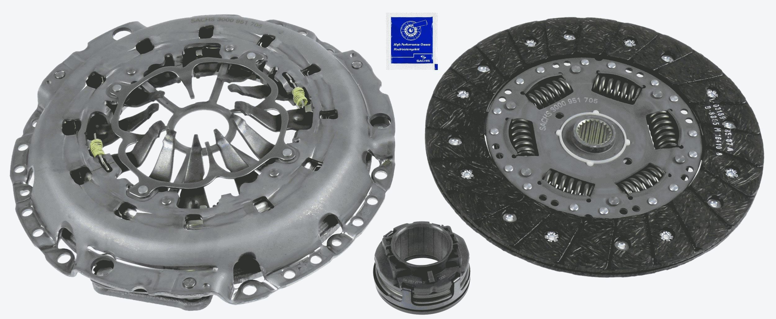 Great value for money - SACHS Clutch kit 3000 951 705