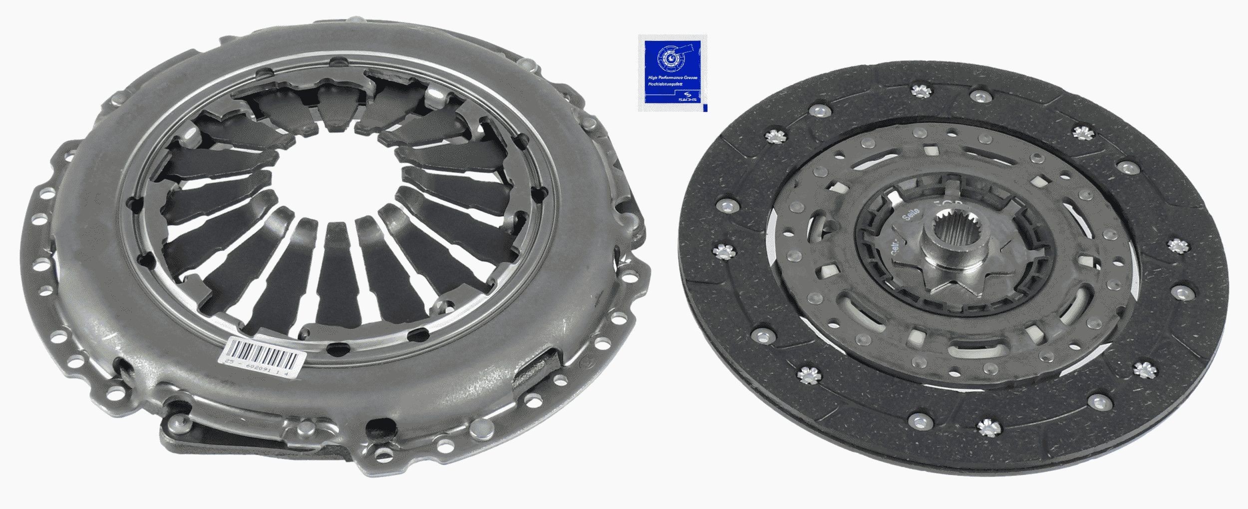 SACHS without clutch release bearing, 220mm Ø: 220mm Clutch replacement kit 3000 951 925 buy