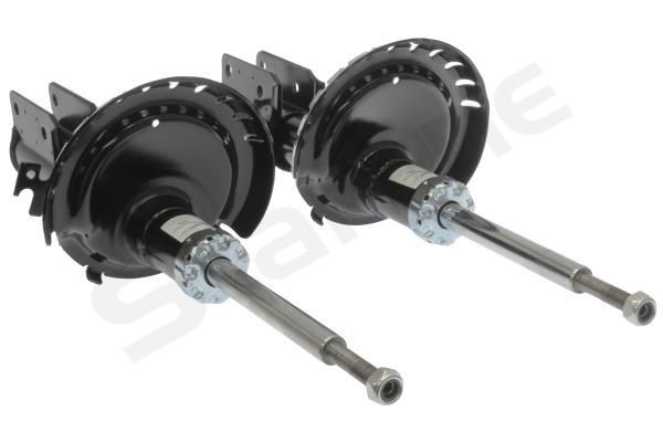 STARLINE Front Axle, both sides, Oil Pressure, Gas Pressure, Suspension Strut, Top pin, Bottom Clamp Shocks TL ST043/4 buy