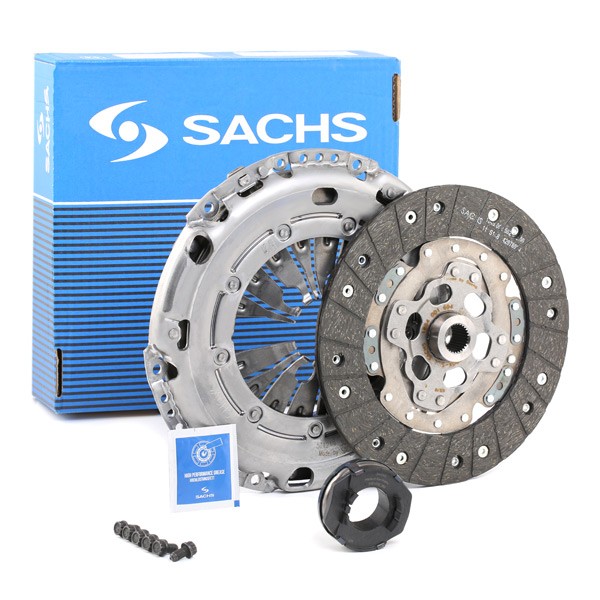 SACHS 3000970036 Clutch replacement kit with clutch release bearing, 228mm