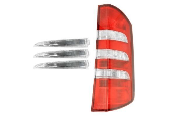 TRUCKLIGHT Right, for socket bulb, white, red Taillight TL-ME011R buy