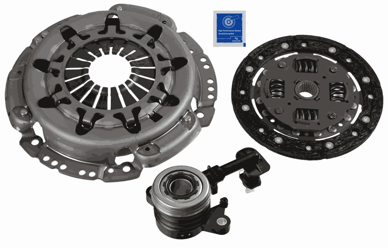 Great value for money - SACHS Clutch kit 3000 990 109