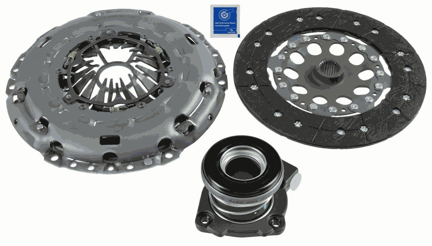 Great value for money - SACHS Clutch kit 3000 990 115