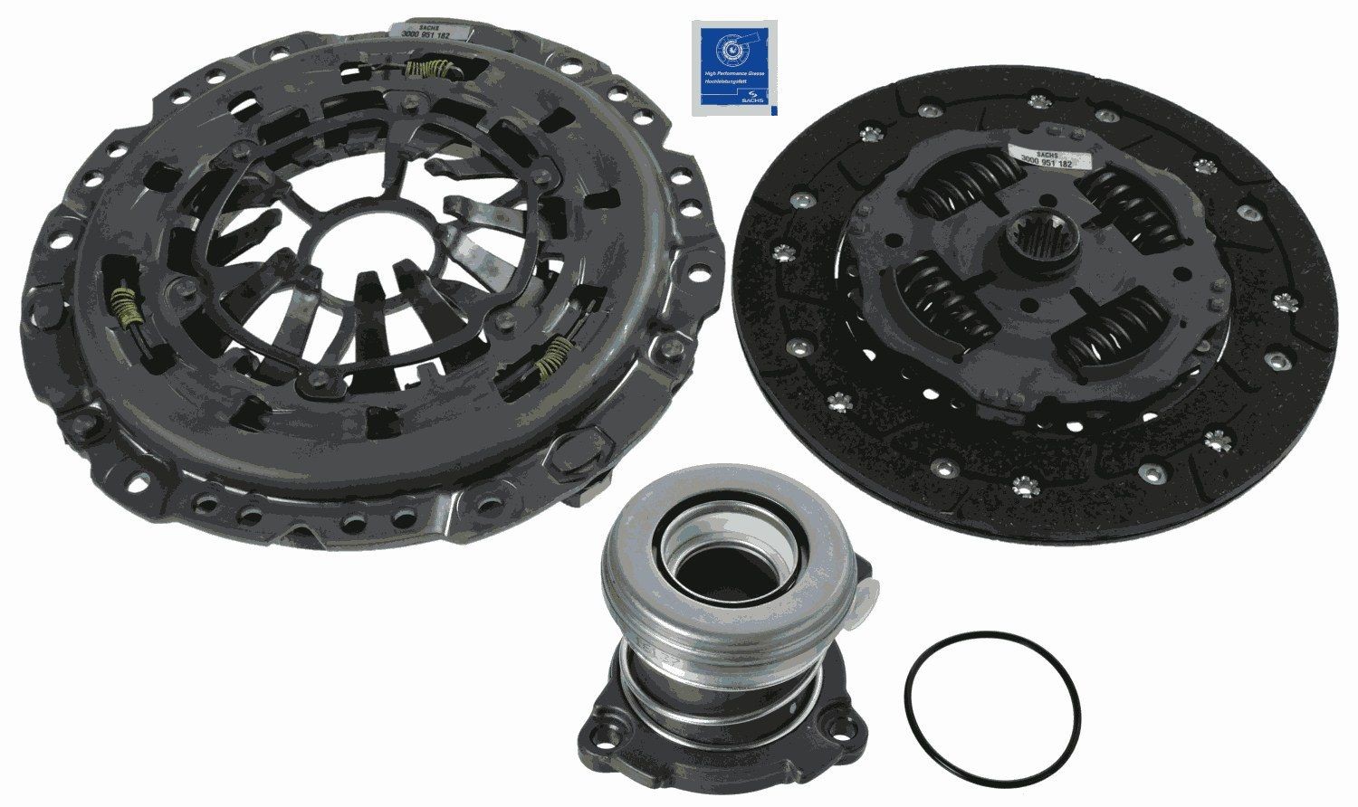 Great value for money - SACHS Clutch kit 3000 990 137