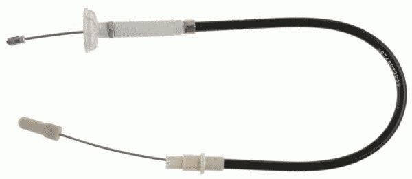 Volkswagen PASSAT Clutch cable 1222472 SACHS 3074 003 321 online buy