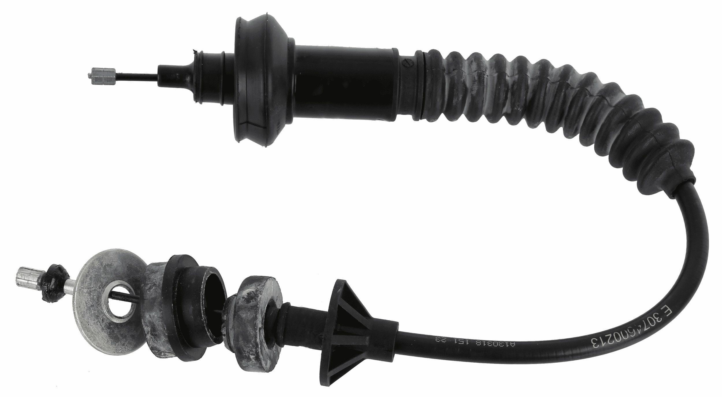 3074 600 213 SACHS Clutch cable SAAB Adjustment: with automatic adjustment