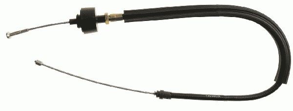 Renault MEGANE Clutch cable 1222641 SACHS 3074 600 294 online buy