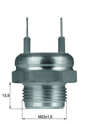 Opel CORSA Radiator fan temperature switch 12236420 MAHLE ORIGINAL TSW 1 online buy