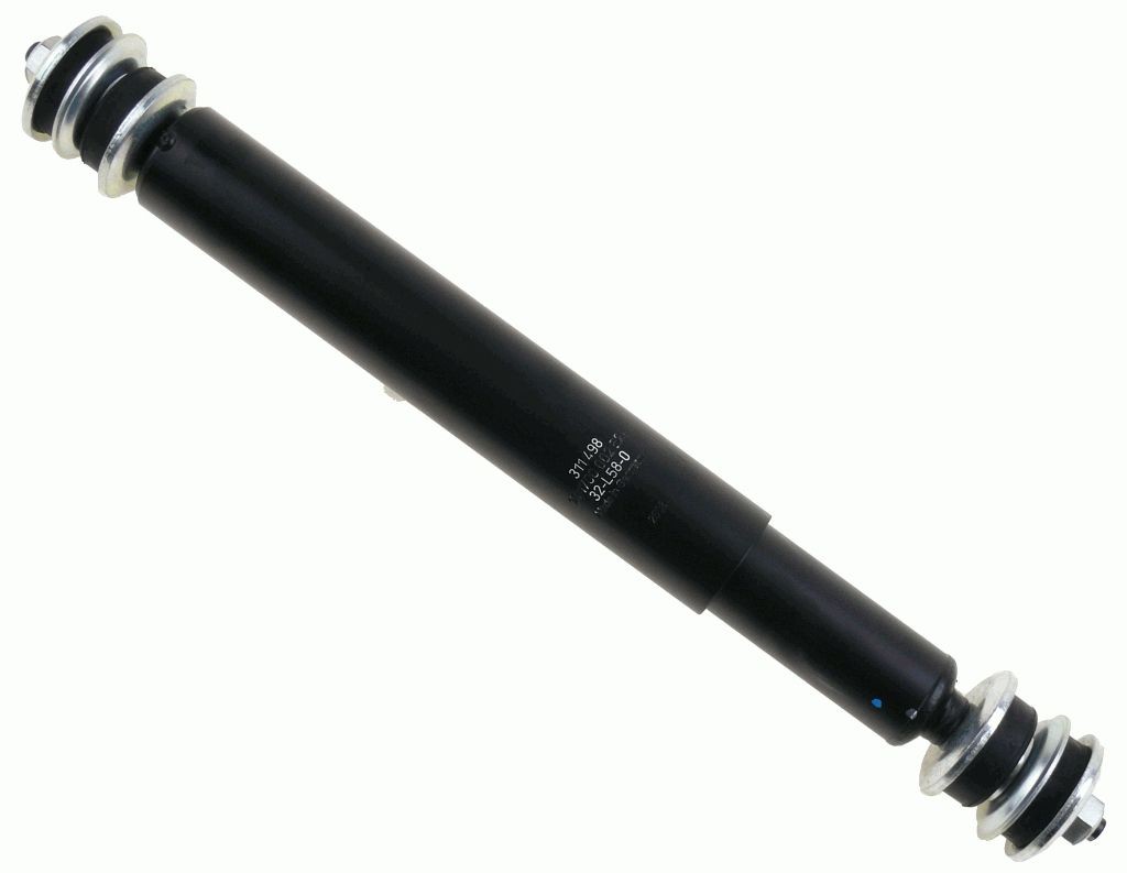 SACHS 311 498 Shock absorber Oil Pressure, Twin-Tube, Telescopic Shock Absorber, Top pin, Bottom Pin