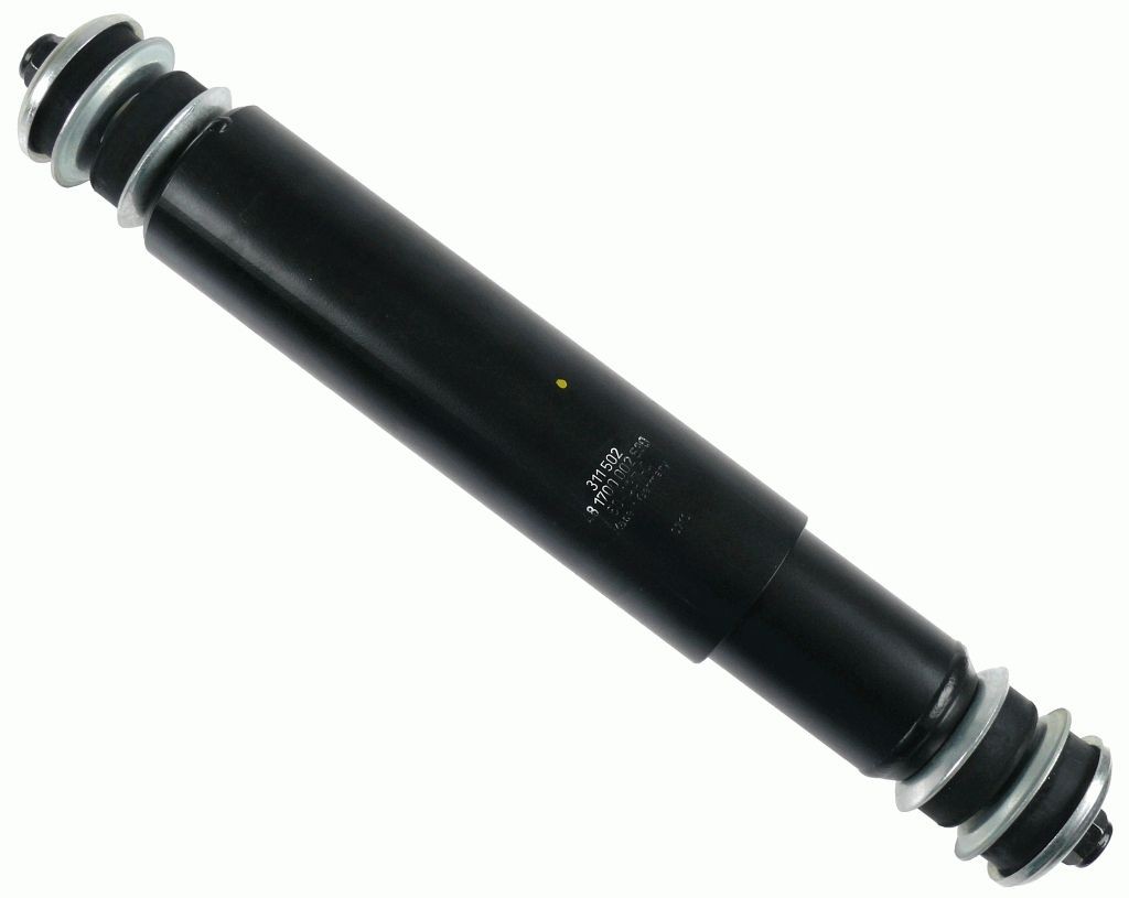 SACHS 311 502 Shock absorber Oil Pressure, Twin-Tube, Telescopic Shock Absorber, Top pin, Bottom Pin