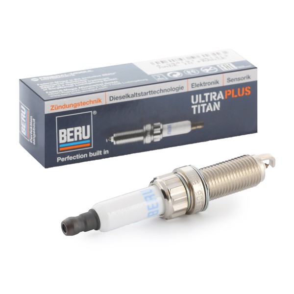 Αγοράστε UPT16P BERU M12x1,25, Άνοιγμα κλειδιού: 14 mm Bi-Hex, Poly-V Tit, ULTRA TITAN Απόσταση ηλεκτροδίου: 0,75mm Μπουζί UPT16P Σε χαμηλή τιμή