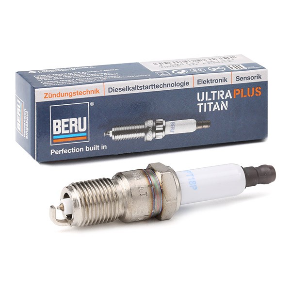 Αγοράστε UPT18P BERU M14x1,25, Άνοιγμα κλειδιού: 16 mm, Poly-V Tit, ULTRA TITAN Απόσταση ηλεκτροδίου: 0,75mm Μπουζί UPT18P Σε χαμηλή τιμή