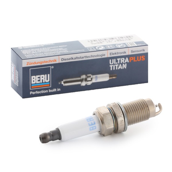 BERU M14x1,25, Spanner Size: 16 mm, Poly-V Tit, ULTRA TITAN Electrode distance: 0,9mm Engine spark plug UPT3 buy