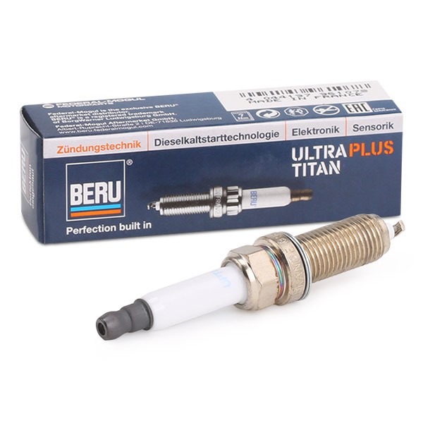 BERU UPT4 Candela accensione M12x1,25, Apertura chiave: 14 mm, Poly-V Tit, ULTRA TITAN