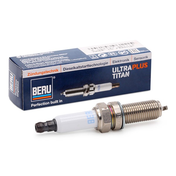 BERU M12x1,25, Spanner Size: 16 mm, Poly-V Tit, ULTRA TITAN Electrode distance: 0,9mm Engine spark plug UPT6 buy