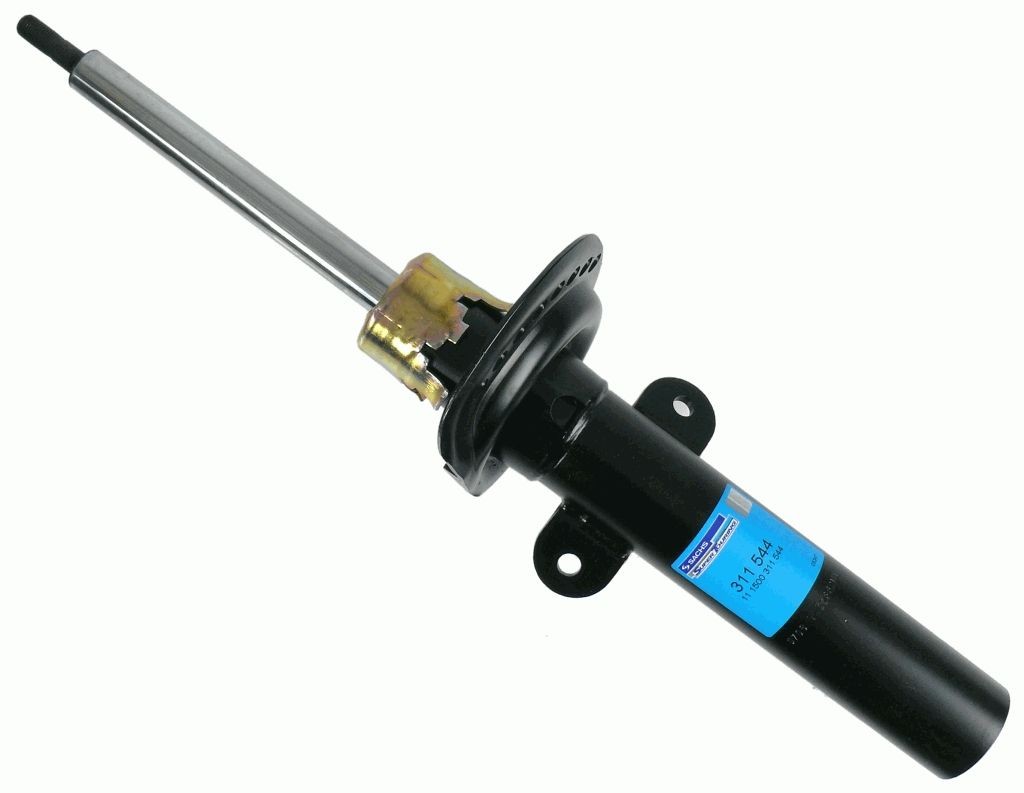 SACHS 311 544 Shock absorber Gas Pressure, Twin-Tube, Suspension Strut, Top pin