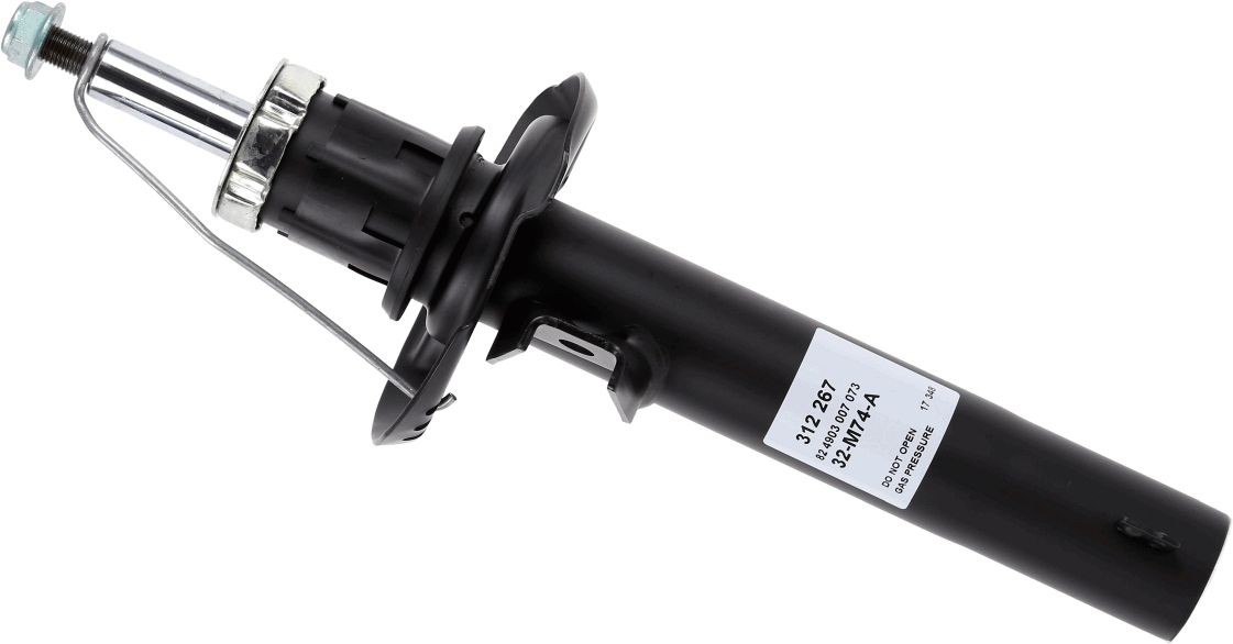 SACHS 312267 Shock absorber Gas Pressure, Twin-Tube, Suspension Strut, Top pin