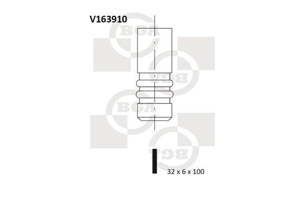 V163910 BGA Inlet valve - buy online