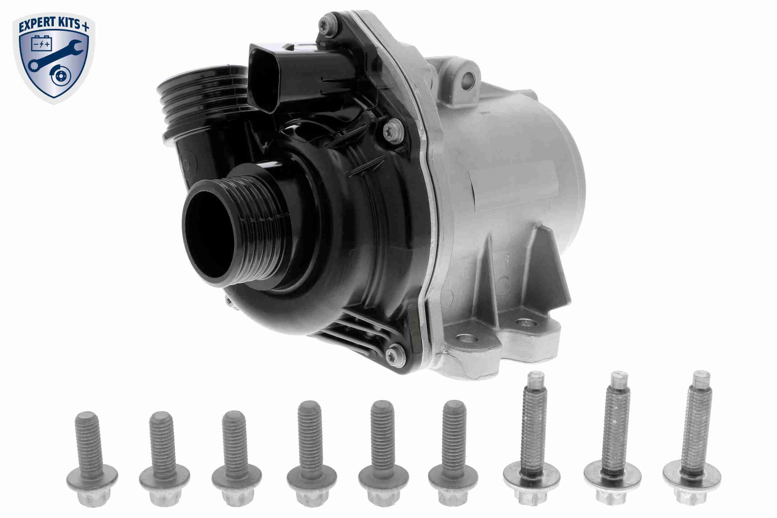 VEMO V20-16-0004-1 Water pump with accessories, with bolts/screws, Electric, Q+, original equipment manufacturer quality MADE IN GERMANY