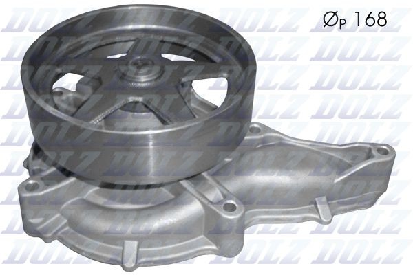 DOLZ Water Pump Pulley Ø: 168 mm Water pumps V208 buy
