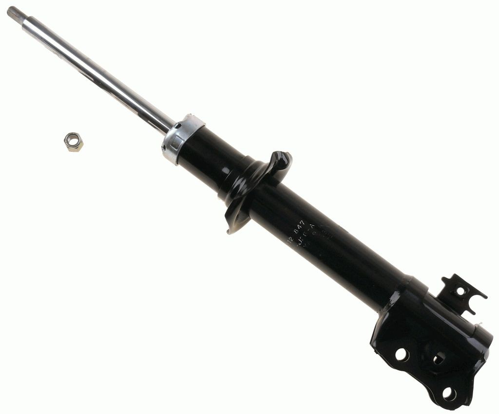 SACHS 312 847 Shock absorber Gas Pressure, Twin-Tube, Suspension Strut, Top pin