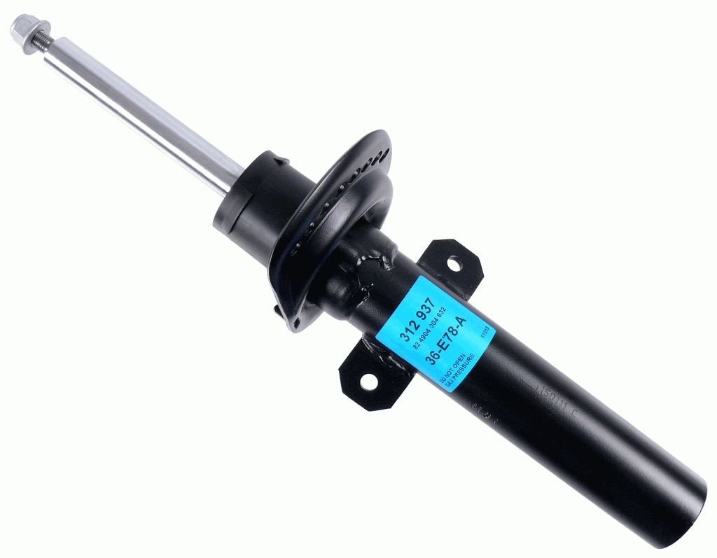 SACHS 312937 Shock absorber Gas Pressure, Twin-Tube, Suspension Strut, Top pin