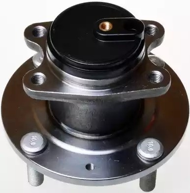 VAICO V30-2581 Wheel bearing kit Rear Axle, EXPERT KITS +, with integrated ABS sensor, 67 mm