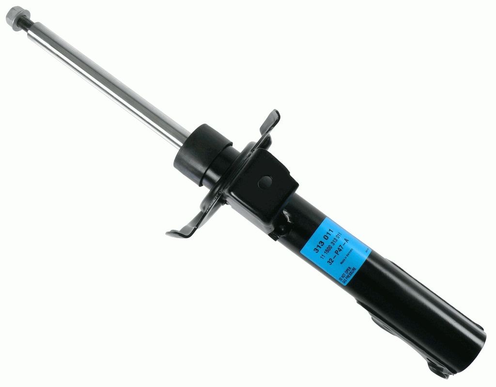 SACHS 313 011 Shock absorber Gas Pressure, Twin-Tube, Suspension Strut, Top pin