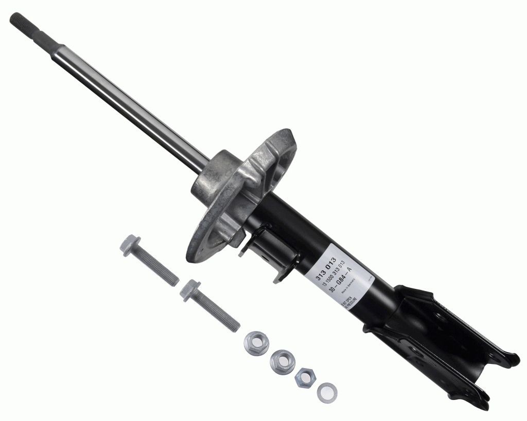 SACHS Gas Pressure, Twin-Tube, Suspension Strut, Top pin, without bearing, without spring Shocks 313 013 buy