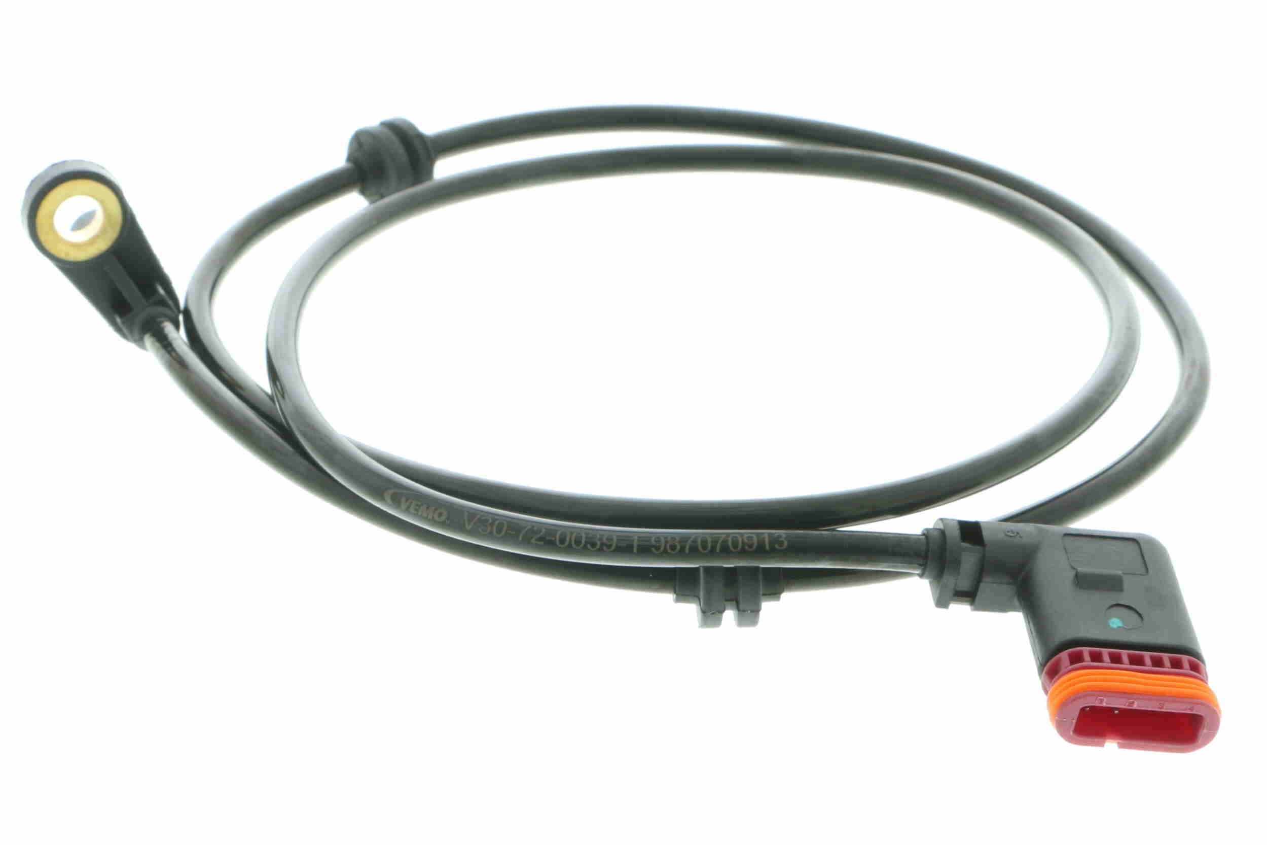 VEMO V30-72-0039-1 ABS sensor Rear Axle, Original VEMO Quality, for vehicles with ABS, 995mm, 12V