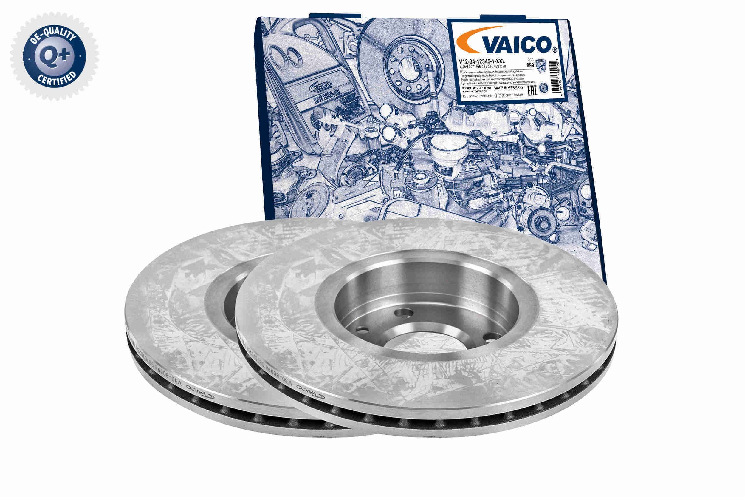 V3080098 Brake disc VAICO V30-80098 review and test