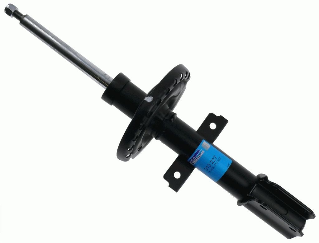 SACHS Super Touring 313 227 Shock absorber Oil Pressure, Twin-Tube, Suspension Strut, Top pin