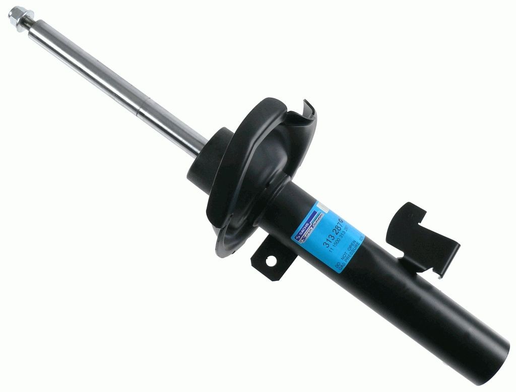 SACHS 313287 Shock absorber Right, Gas Pressure, Twin-Tube, Suspension Strut, Top pin