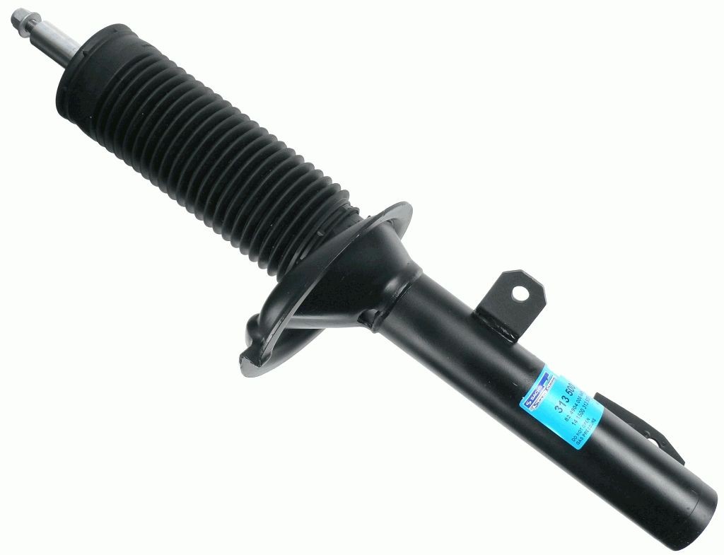 SACHS 313 500 Shock absorber Gas Pressure, Twin-Tube, Suspension Strut, Top pin