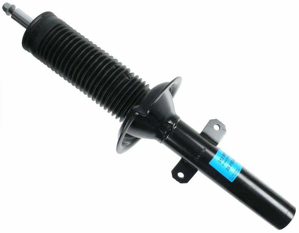 SACHS 313 501 Shock absorber Gas Pressure, Twin-Tube, Suspension Strut, Top pin
