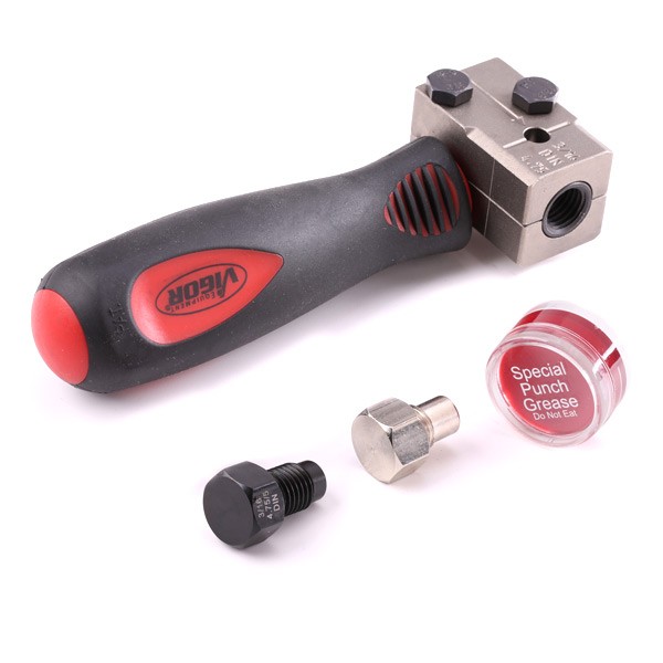 VIGOR V4416 Flaring Tool Socket tool set, Number of tools: 5