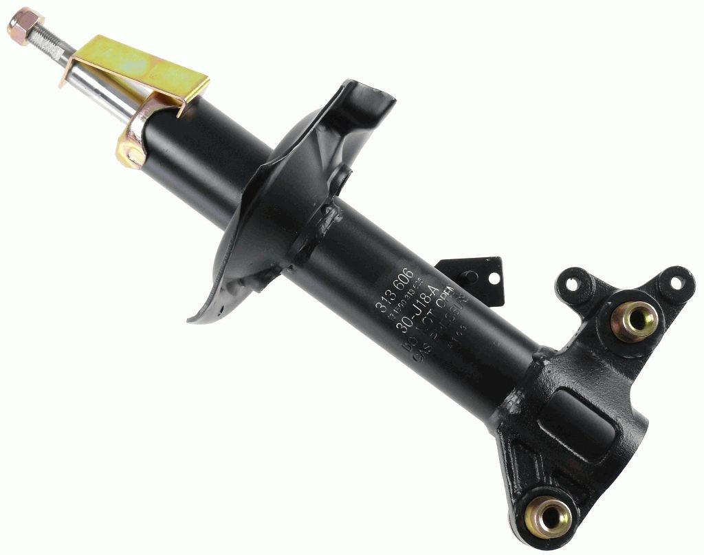 SACHS 313 606 Shock absorber Right, Gas Pressure, Twin-Tube, Suspension Strut, Top pin
