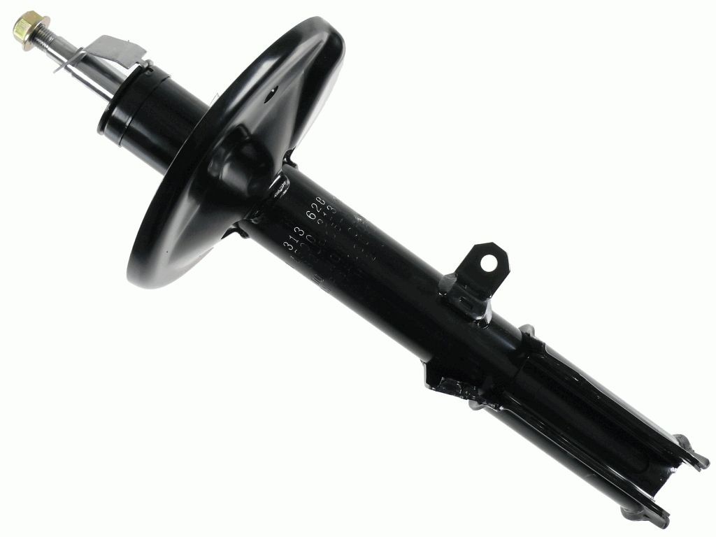 SACHS 313 628 Shock absorber Left, Gas Pressure, Twin-Tube, Suspension Strut, Top pin