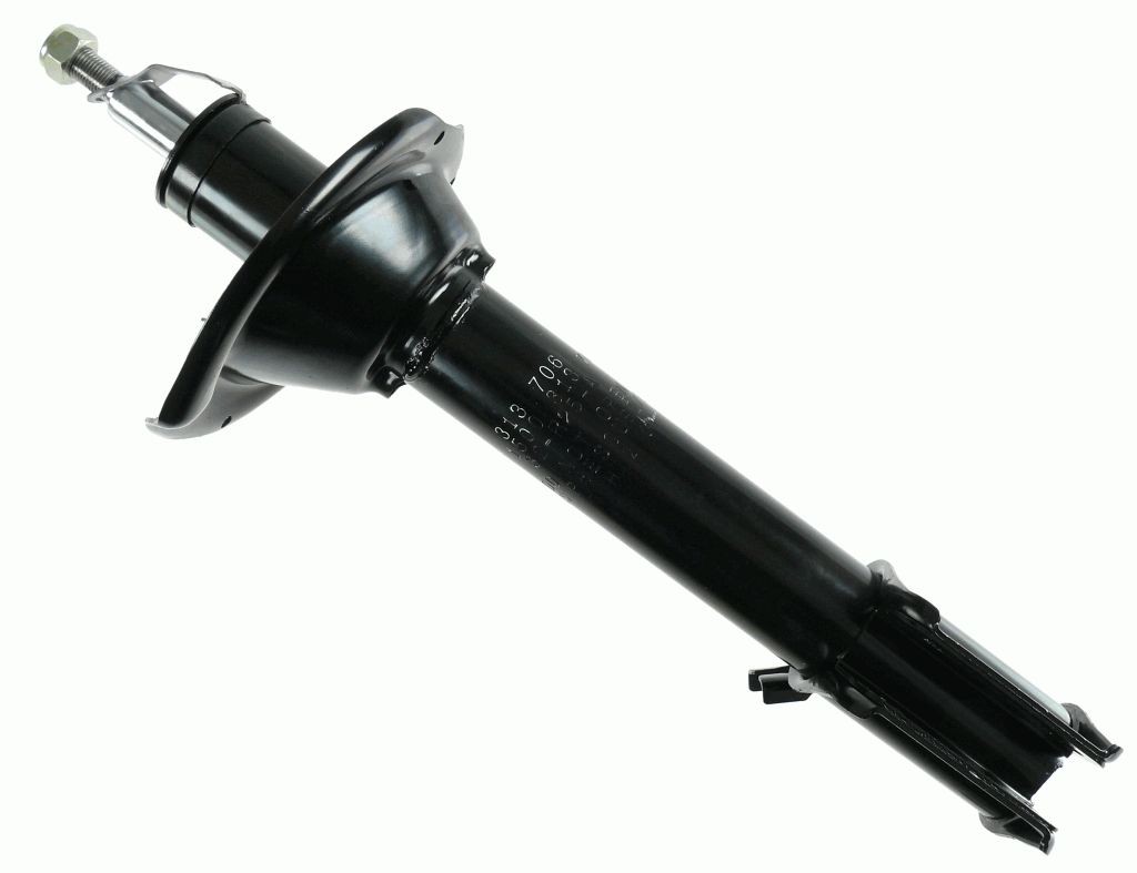 SACHS 313 706 Shock absorber Right, Gas Pressure, Twin-Tube, Suspension Strut, Top pin
