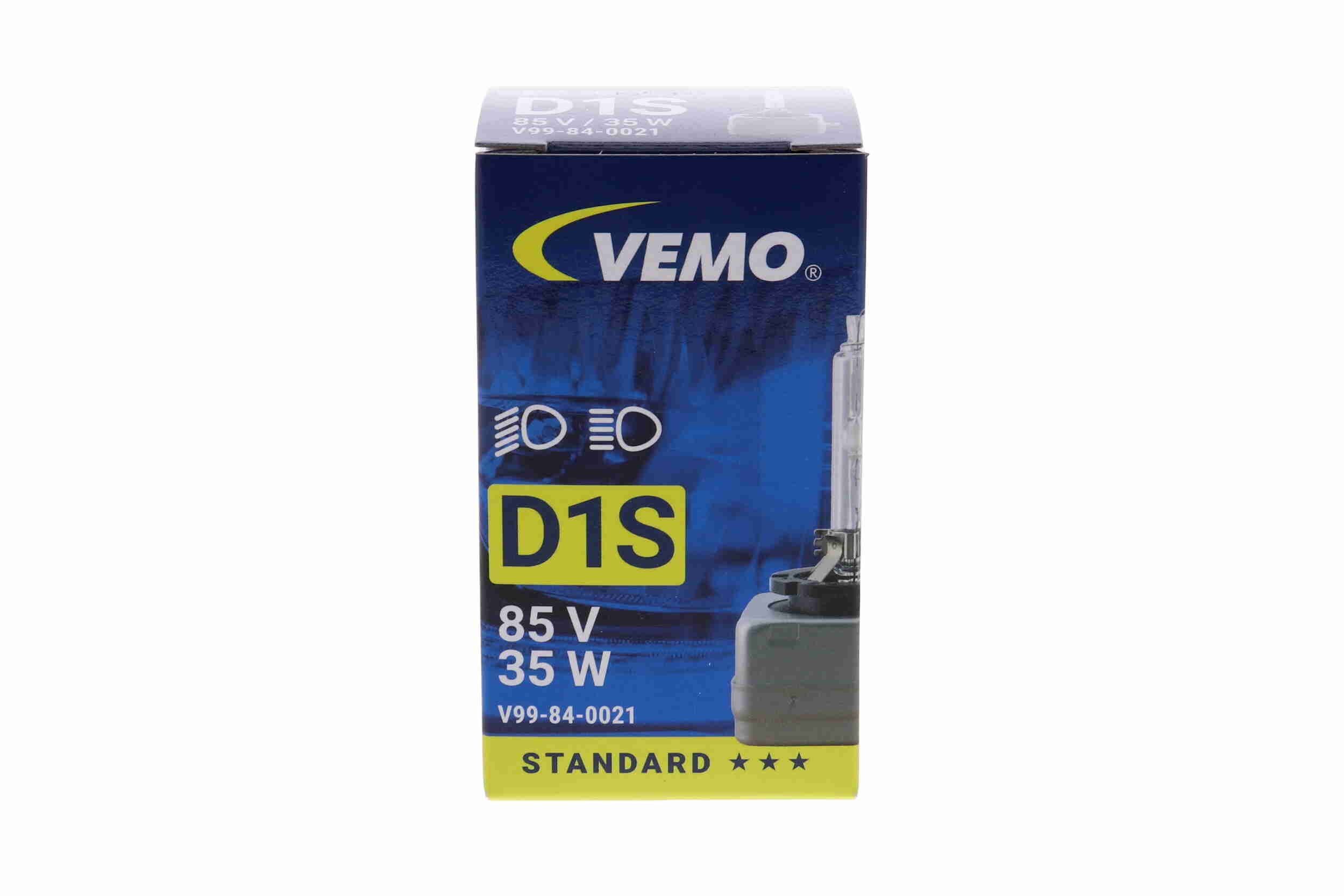 V99-84-0021 Bulb, spotlight V99-84-0021 VEMO D1S 85V 35W Pk32d-2, 4200K, Xenon, Original VEMO Quality