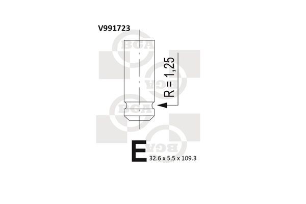 OEM-quality BGA V991723 Inlet valve