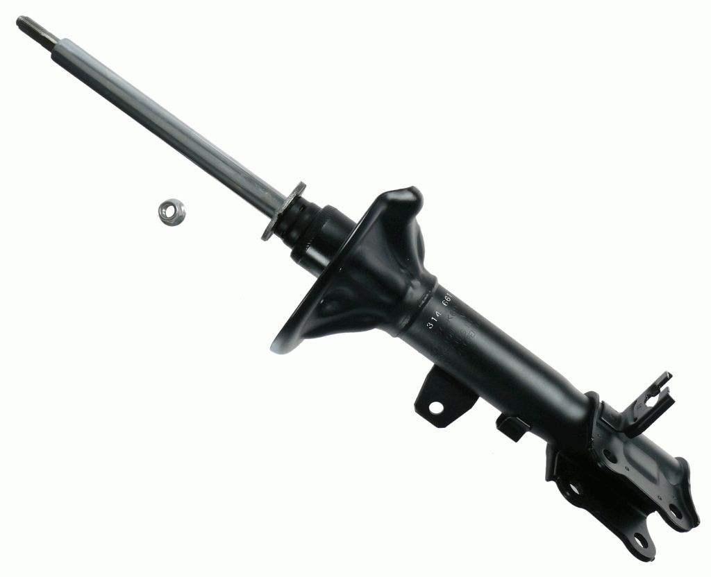314 661 SACHS Right, Gas Pressure, Twin-Tube, Suspension Strut, Top pin Shock Absorber 314 661 cheap
