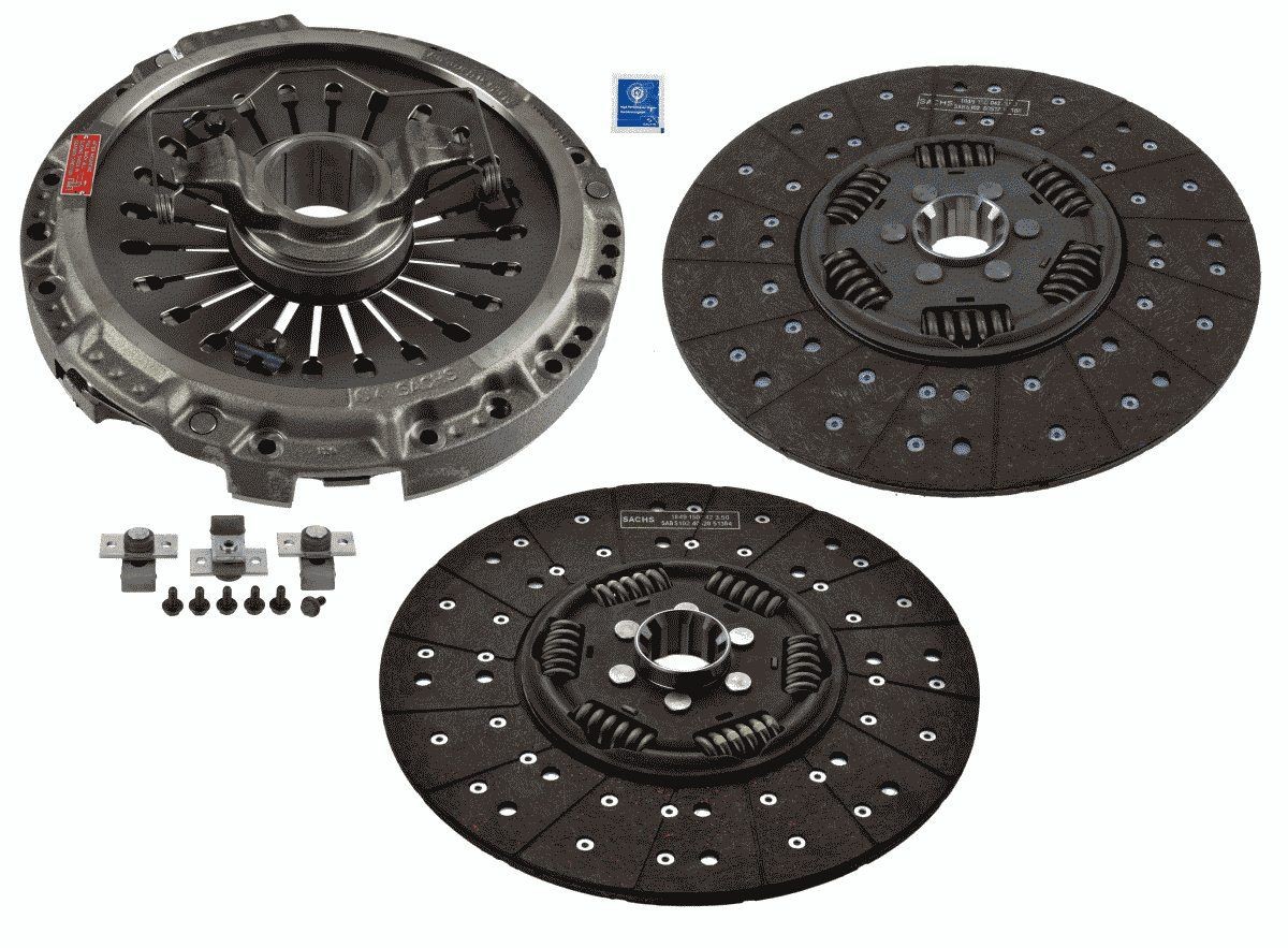 SACHS without intermediate ring, 350mm Ø: 350mm, Mounting Type: Pre-assembled Clutch replacement kit 3400 032 033 buy