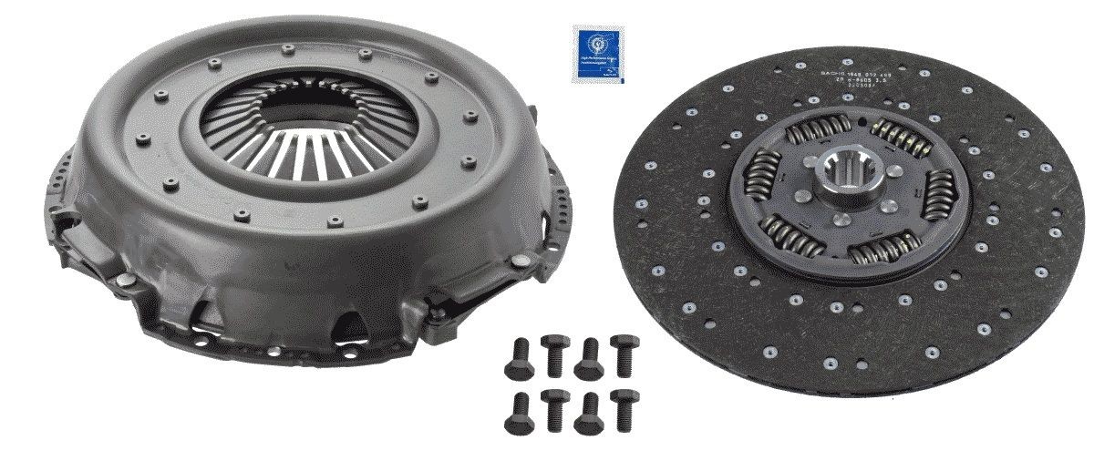 SACHS 3400 042 031 Clutch kit with pressure plate screws, without clutch release bearing, 420mm