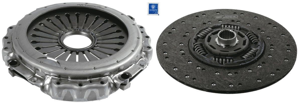 K432-16 SACHS without clutch release bearing, 430mm Ø: 430mm Clutch replacement kit 3400 122 001 buy