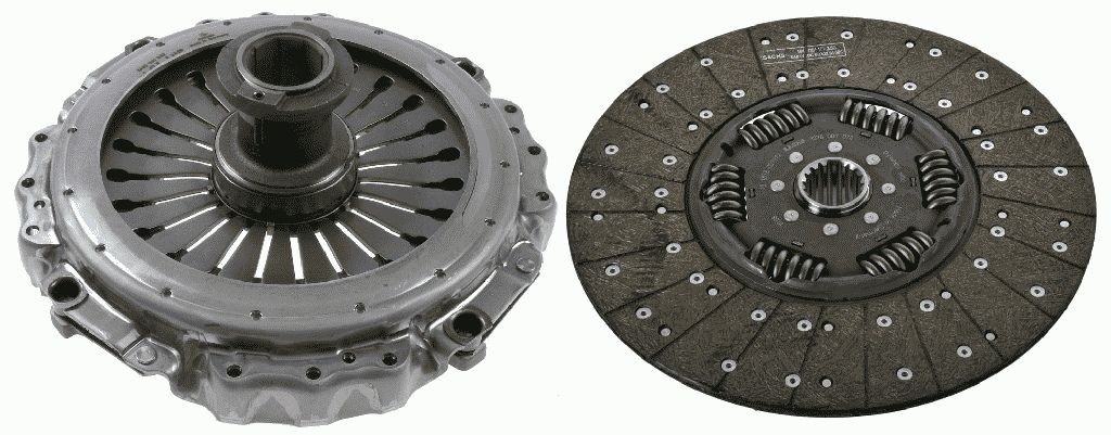 SACHS 430mm Ø: 430mm, Mounting Type: Pre-assembled Clutch replacement kit 3400 122 801 buy