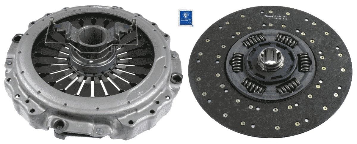 SACHS 430mm Ø: 430mm, Mounting Type: Pre-assembled Clutch replacement kit 3400 127 101 buy